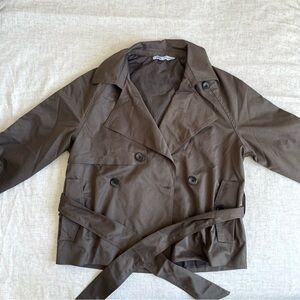 Zara Brown Women's Jacket trench